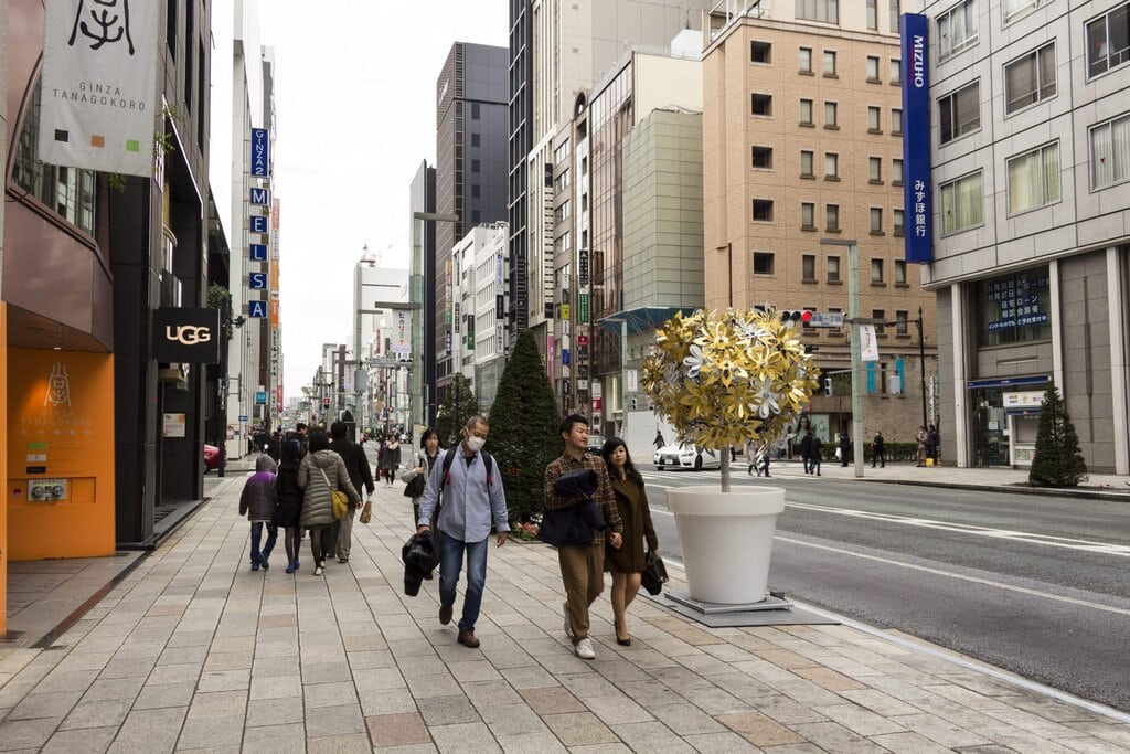 Ginza in Tokyo