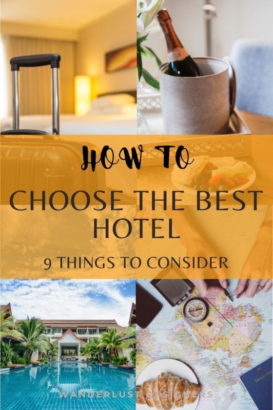 How to choose a hotel | Are you going on a trip and wondering how to choose the best accommodation for it? Well, we've collected the best tips for choosing a hotel! Check out the 9 things you should consider! | the skinny on choosing the best hotels is here | factors to consider when choosing a hotel