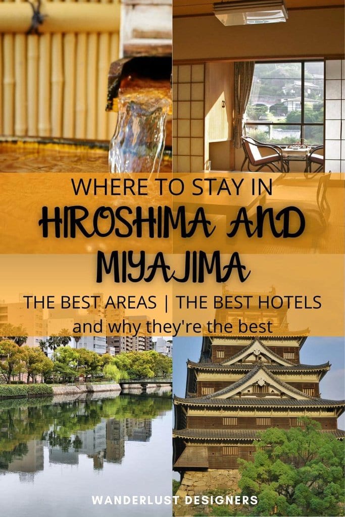 Where to stay in Hiroshima and Miyajima | Looking for hotels in Hiroshima? Or maybe ryokans in Miyajima? I got you covered! | hotel kiro Hiroshima | hotel the knot Hiroshima | Hiroshima Miyajima