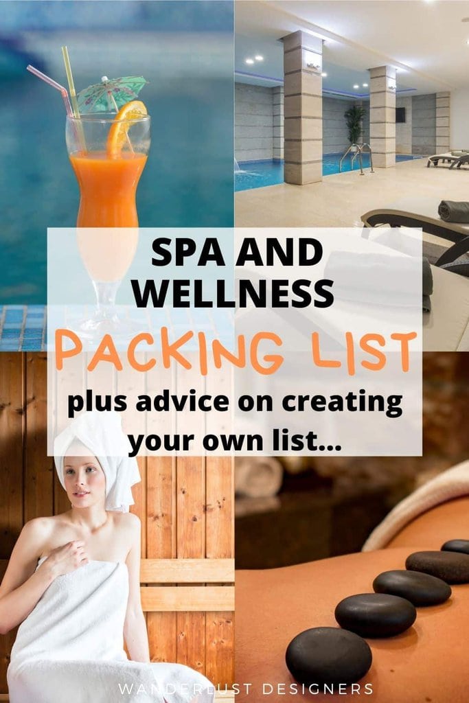 Spa weekend packing list | wether you're going for a spa weekend or a spa day, this list will help you to pack everything that you need with you for that perfect relaxing experience! | what to pack for a spa wellness weekend | packing list for a spa day | packing list for spa weekend | spa day what to wear