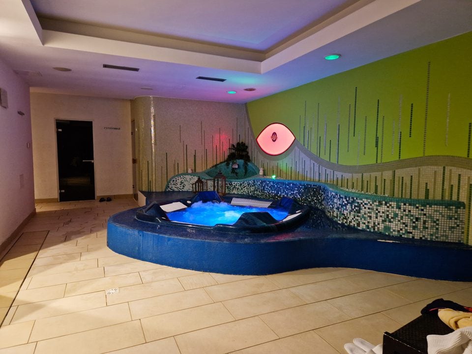 whirpool in the spa zone of a wellness hotel