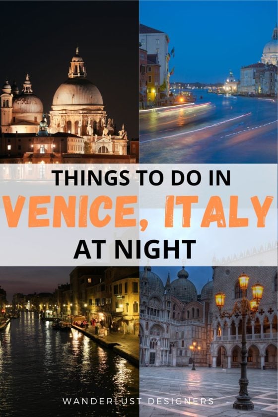 Things to do in Venice at night | Venice, Italy, doesn't have such an abundant nightlife as other places, but there are still plenty of activities there so you can enjoy Venice by night | Venice photography | things to do in Venice