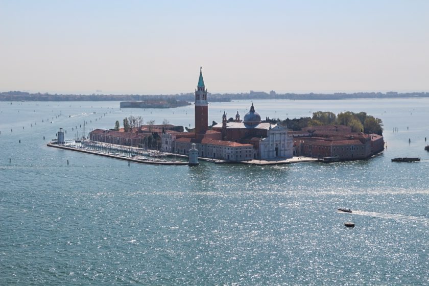 san giorgio maggiore island in venice italy