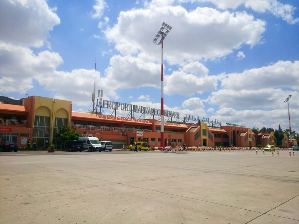 marrakech airport has strict security