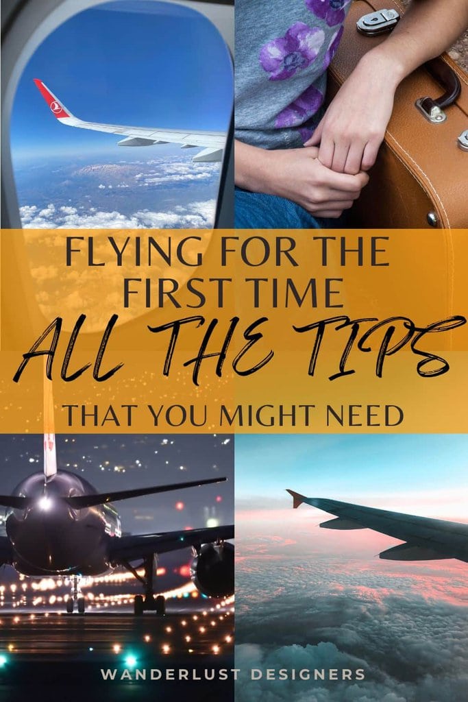 First time flying tips | Anxiety? Packing? And what if something goes wrong? Well, all the tips for first time flyers that you might need are right here - from a flight attendant, no less. | first time flying tips packing lists | first time flying with kids | flight anxiety