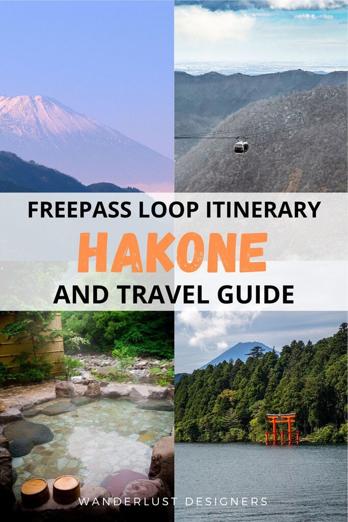 Hakone loop itinerary | Are you looking for things to do in Hakone Japan? Here you go! A full Hakone travel guide - either a day trip to Hakone from Tokyo or a few nights in a ryokan in Hakone! | where to stay in Hakone Japan | Hakone in winter | best ryokan in Hakone | fuji hakone izu national park | hakone japan travel