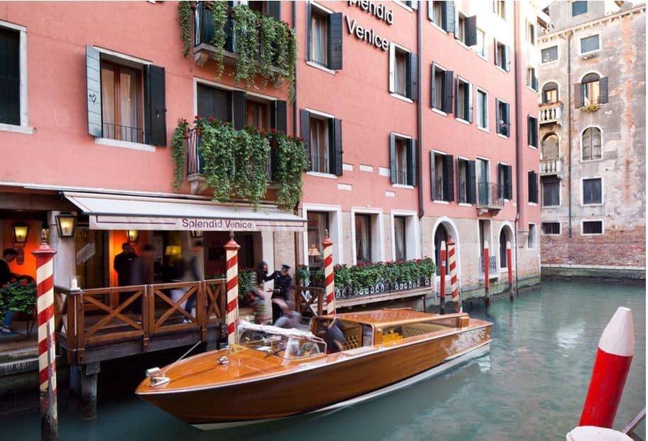 external view of the Splendid Venice hotels - starhotels Collezione