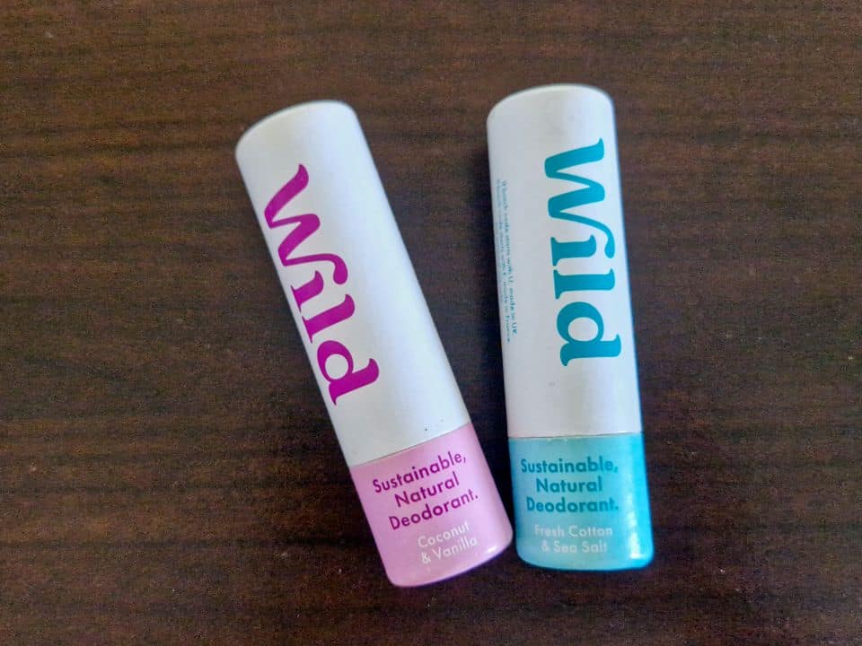 travel sized deodorants from wild