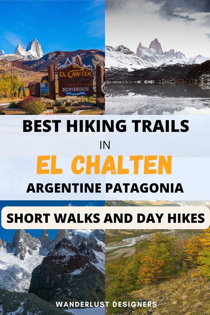 Best hiking trails in El Chalten Argentina | If you're thinking of which El Chalten hikes to do, check our article - we have the best ones here! | hiking in Patagonia | where to hike in Los Glaciares | Los Glaciares National Park |