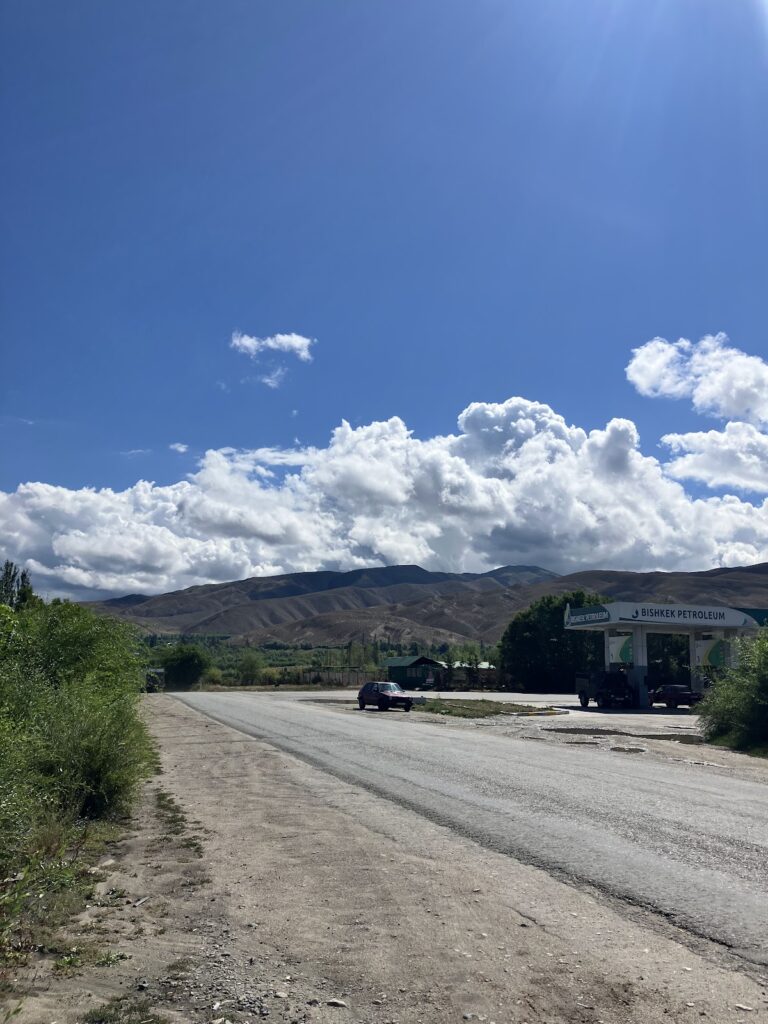 Hitchhiking in Kyrgyzstan